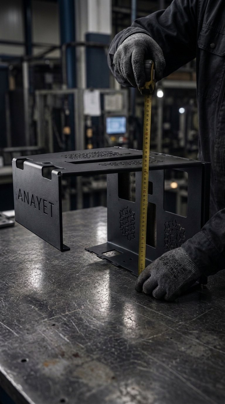 Fotografía técnica y cotas en taller ANAYET